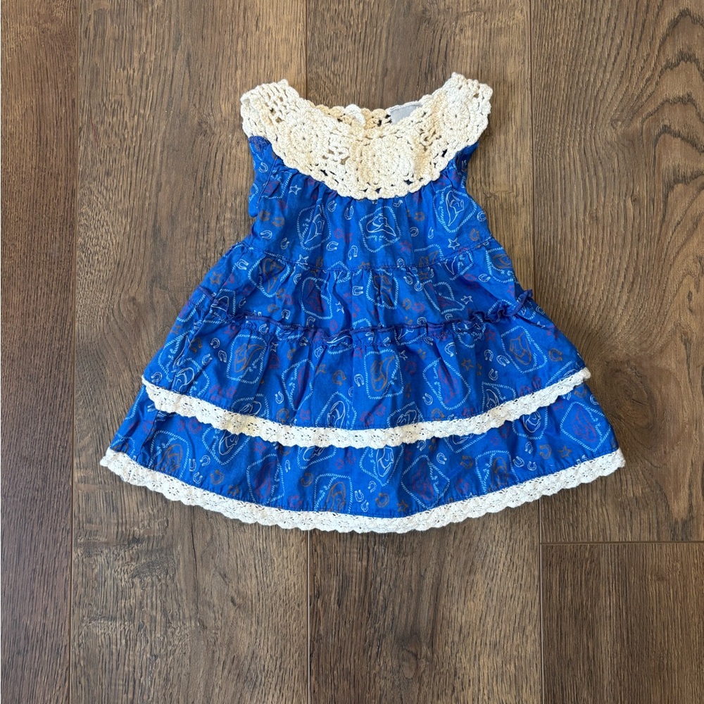 Baby Cowboy Hat and Horseshoe Dress